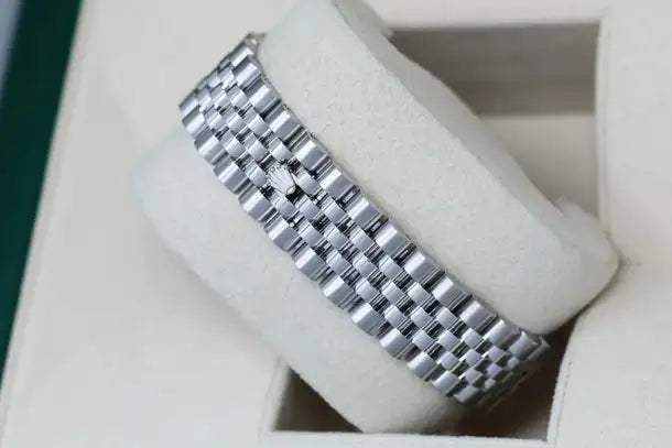 ROLEX BLACK DIAL WITH JUBILEE CHAIN