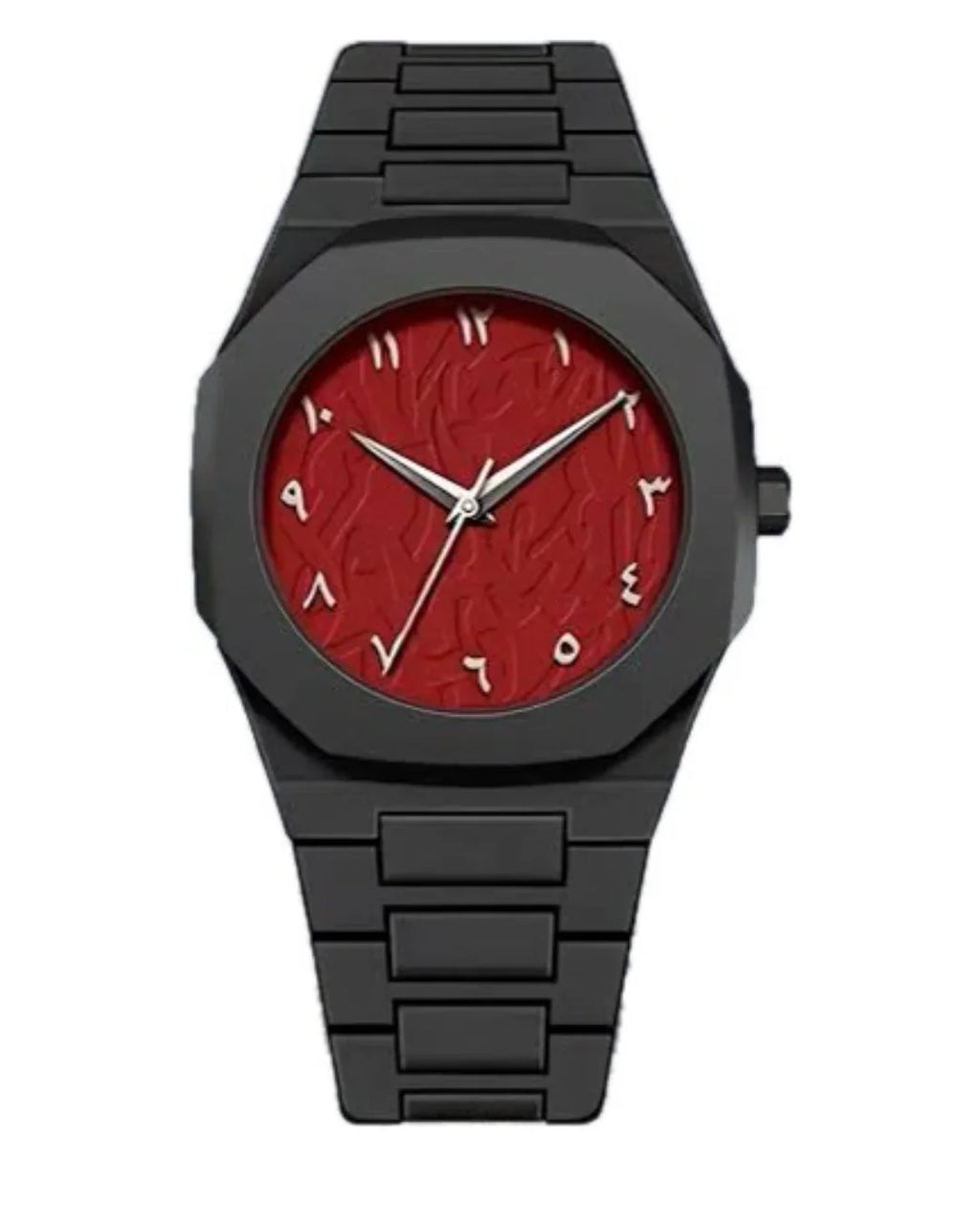 Arabic Aura Watch - Red & Black