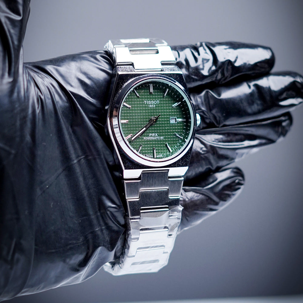 TISSOT PRX 1853 WITH GREE DIAL