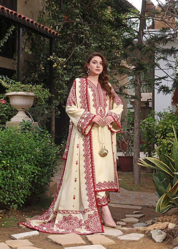 Elegant Embrioderd | 3 Pcs Suit