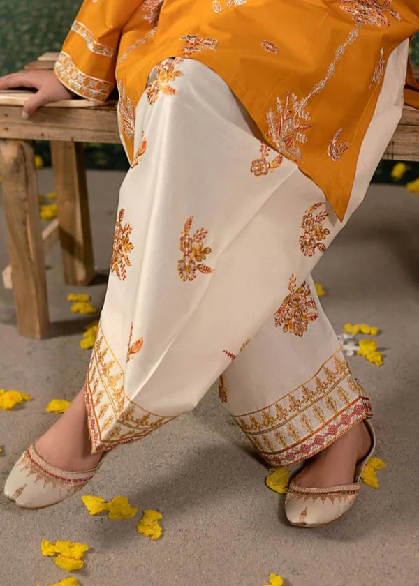 Musterd | Embrioderd 2 Pcs